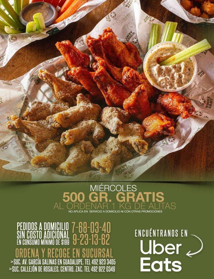 WING'S ARMY fast food, Guadalupe, Calle de la Plata 1A Esq - Restaurant  menu and reviews