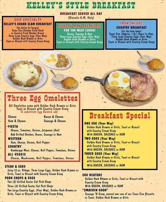 Menu At Kelley s Country Cookin Restaurant Pasadena Spencer Hwy menu-at-kelley-s-country-cookin-restaurant-pasadena-spencer-hwy