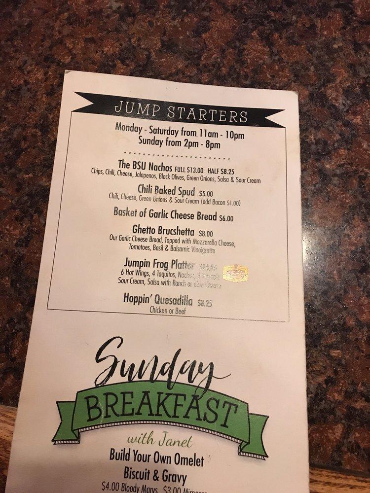 Menu at Jumpin pub & bar, Boise