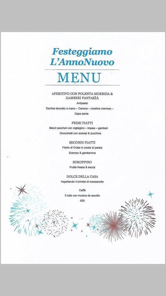 Menu di Da Gnan 