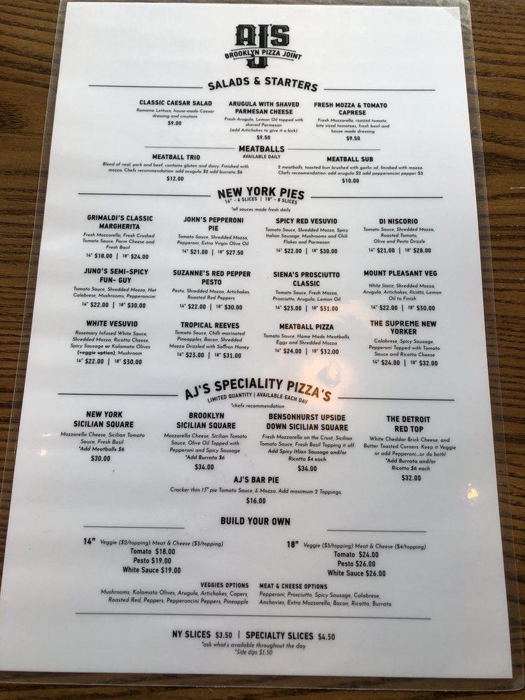 Menu At AJ S Brooklyn Pizza Joint Pizzeria Vancouver   Rc79 AJs Brooklyn Pizza Joint Menu 2022 09 