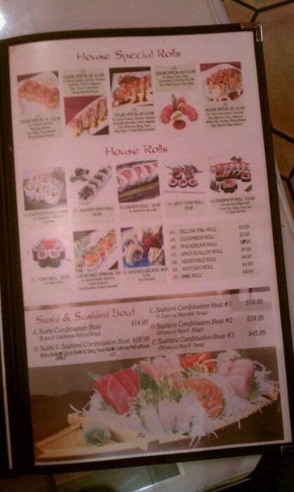 Menu at Bento Express restaurant, Bakersfield