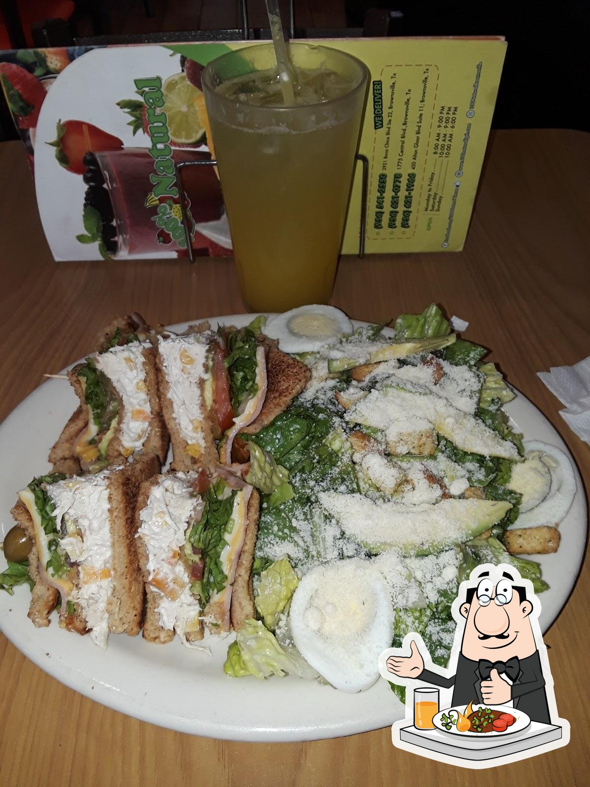 Restaurante 100 Natural Brownsville 450 E Alton Gloor Blvd 11 Carta Del Restaurante Y Opiniones