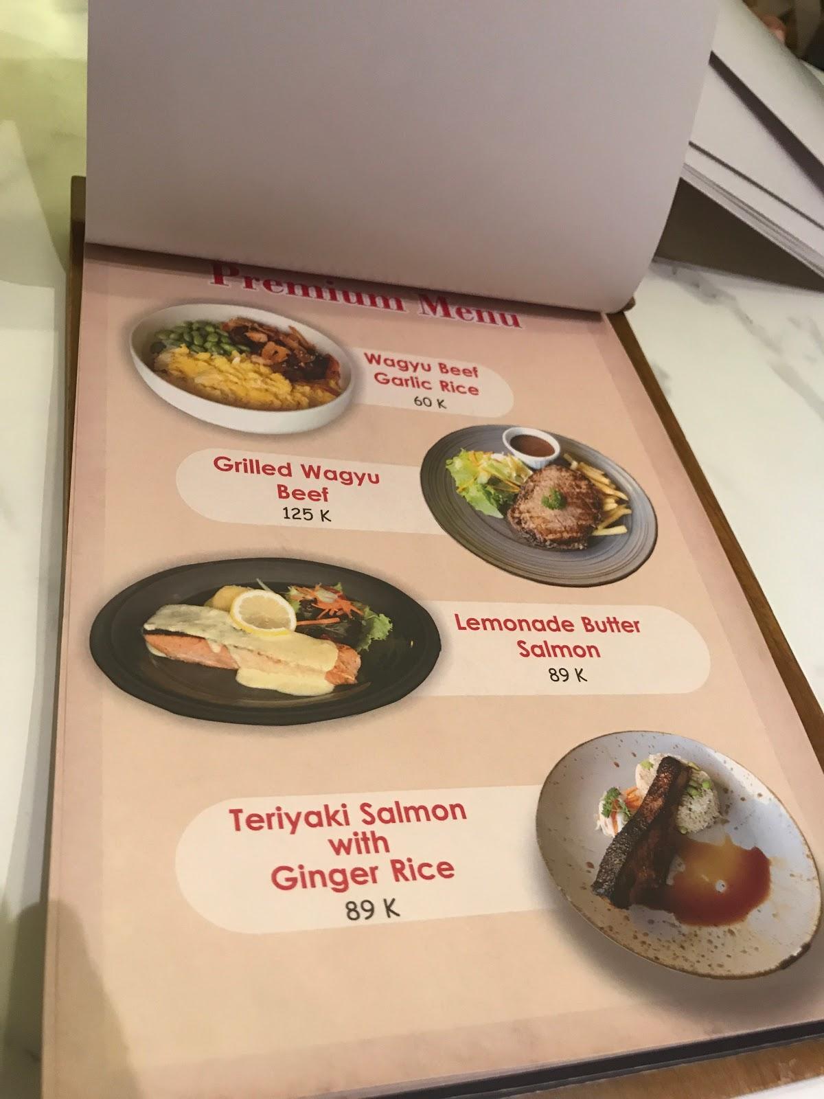 Carta de Portobello Restaurant & Coffee, Semarang
