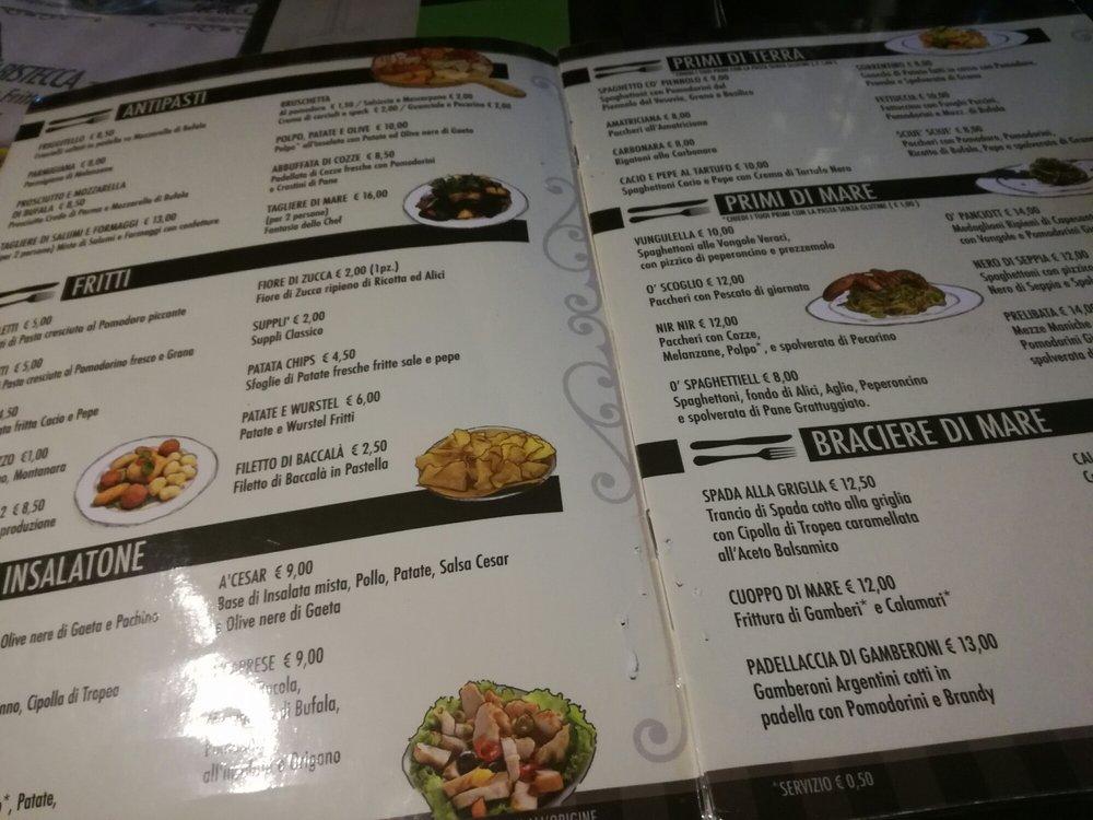 Menu di Chiù Sapore 