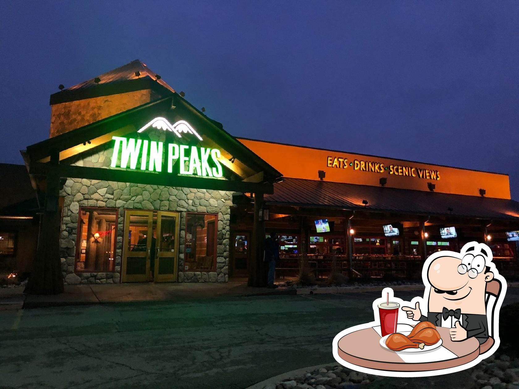 Twin Peaks in Indianapolis Restaurant menu and reviews