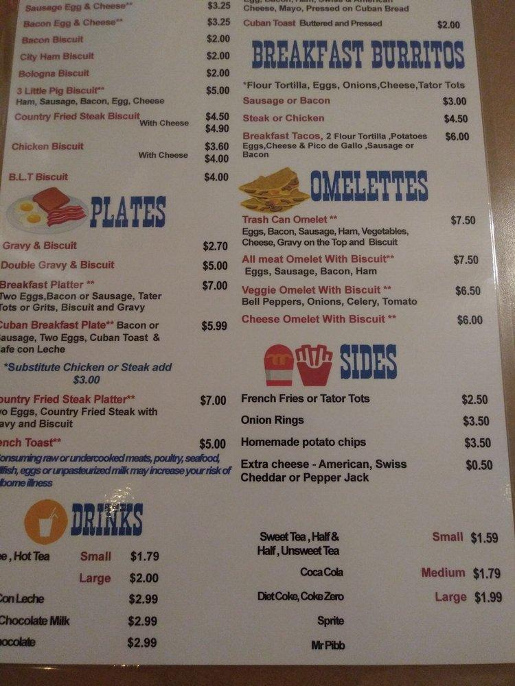 Menu at The Country Corner Kitchen restaurant, Ellijay, Old Hwy 5 S