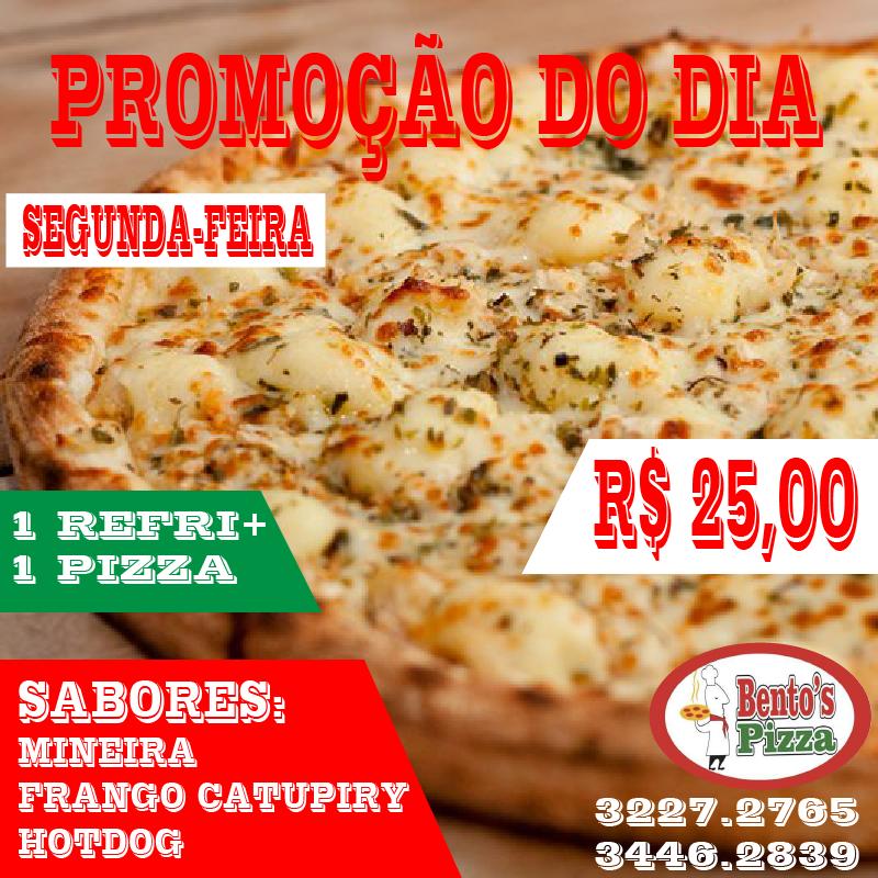 Bento's Pizza cardápio