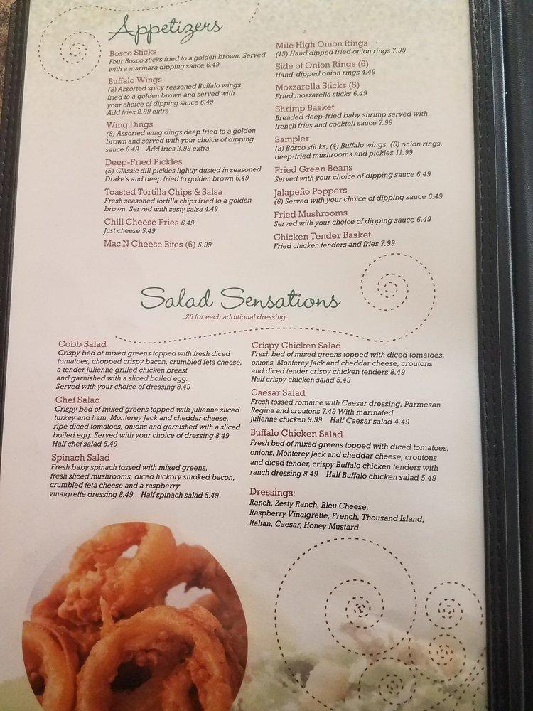 Menu at Linwood Corners Cafe, Linwood