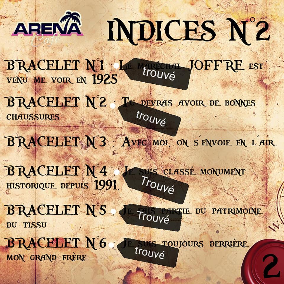 Menu de ARENA CAFE
