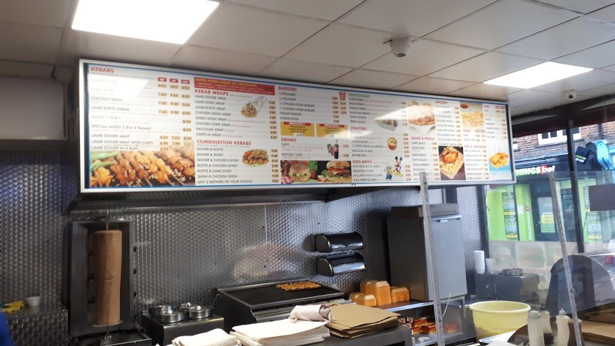 Menu at Anchor Fish & Chips fast food, Ingatestone