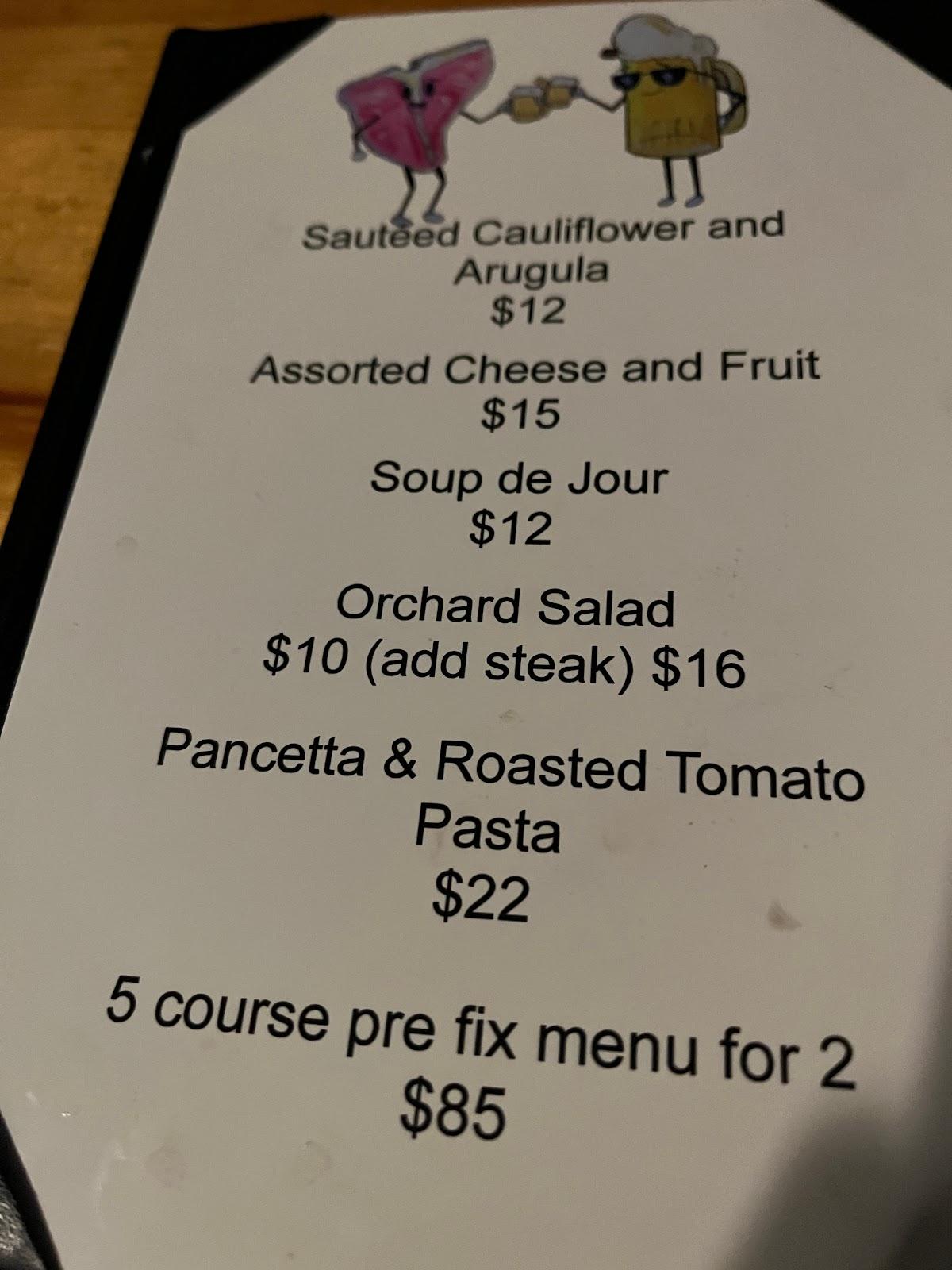 Menu at Steaks and Beer pub & bar, Tecopa, 860 Tecopa Hot Springs Rd