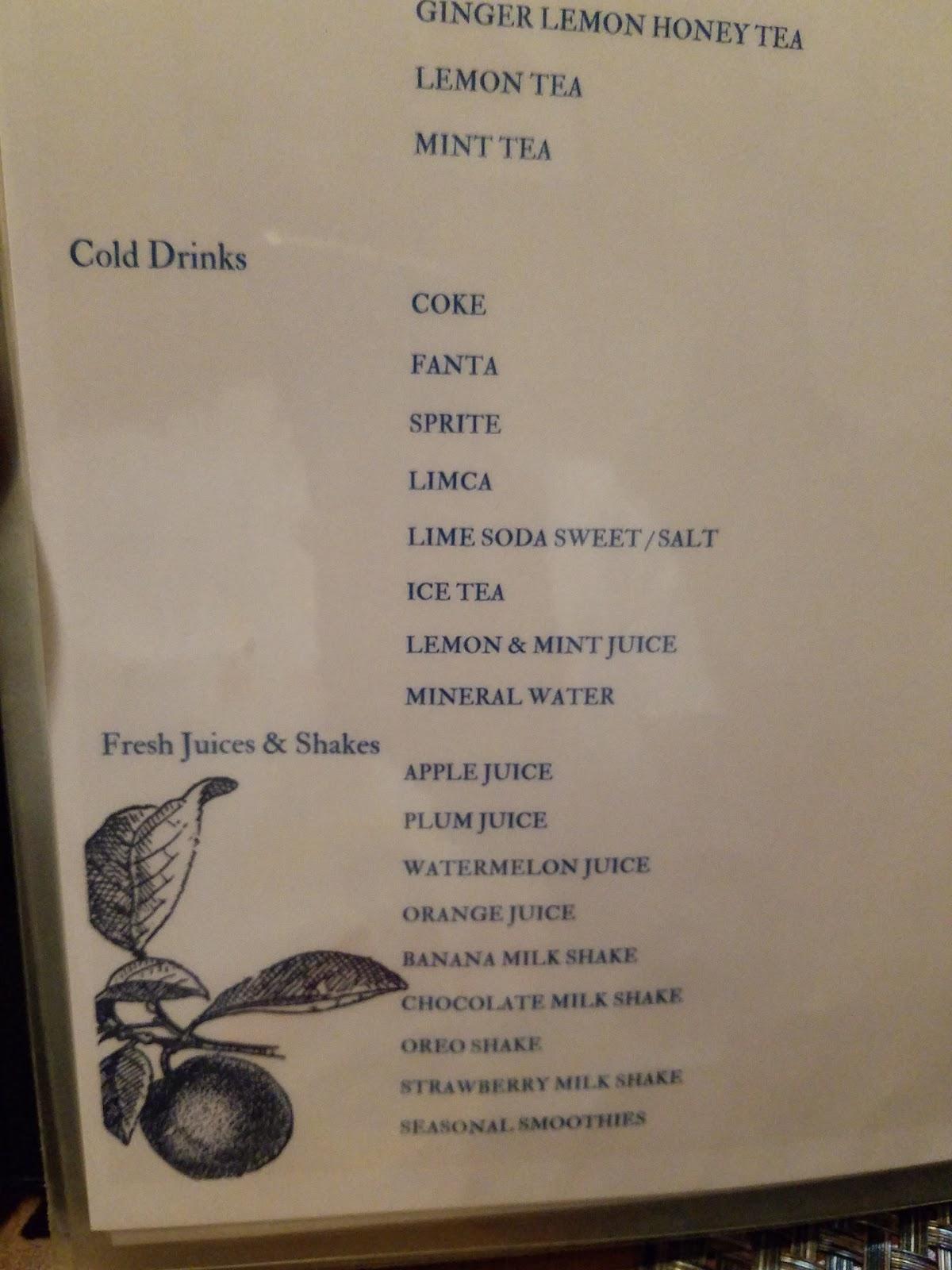 Menu at The Corner House Restaurant & Bar, Manali