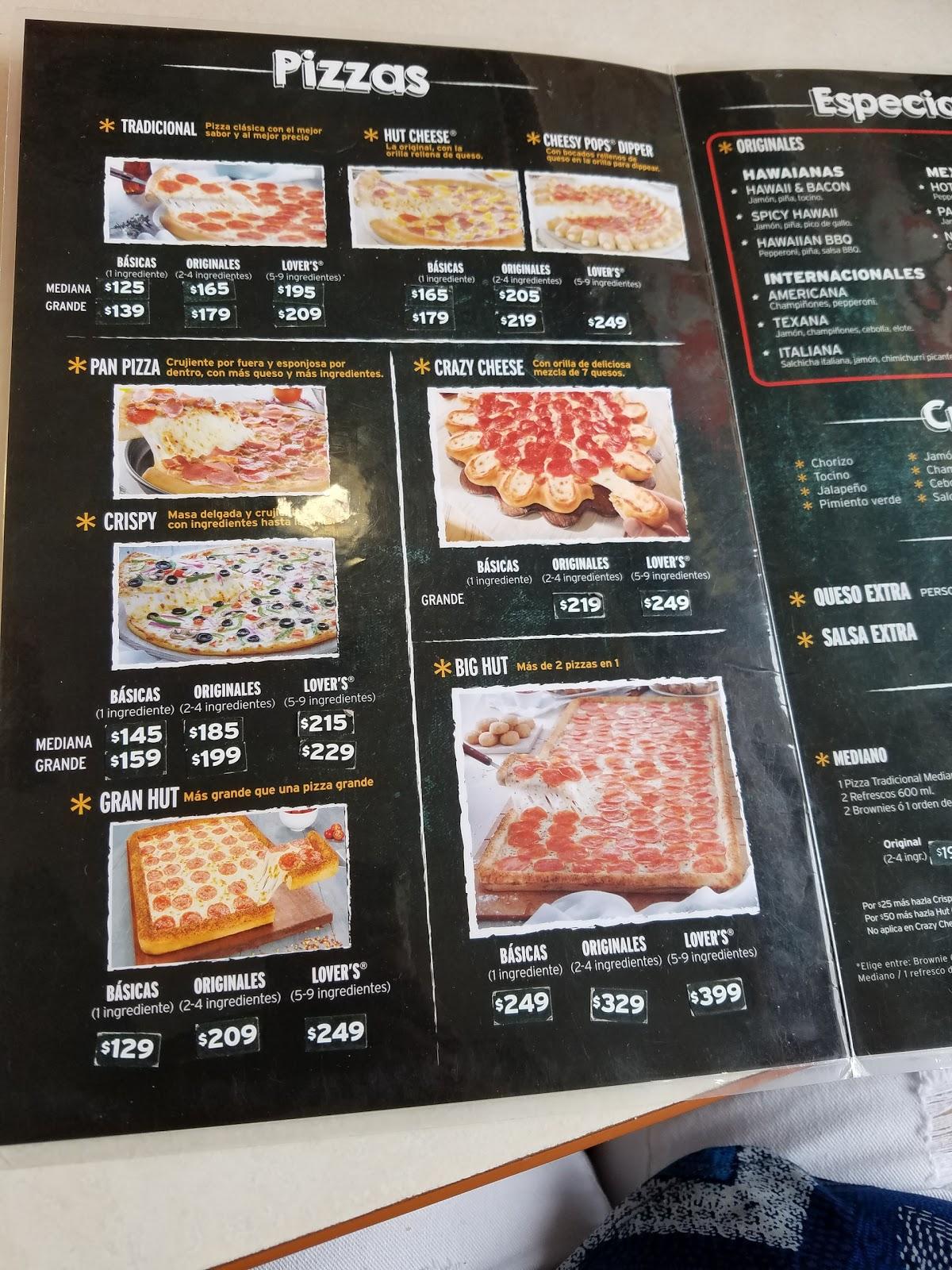 Menu at Pizza Hut Rio Grande Juárez restaurant, Ciudad Juarez, Av ...