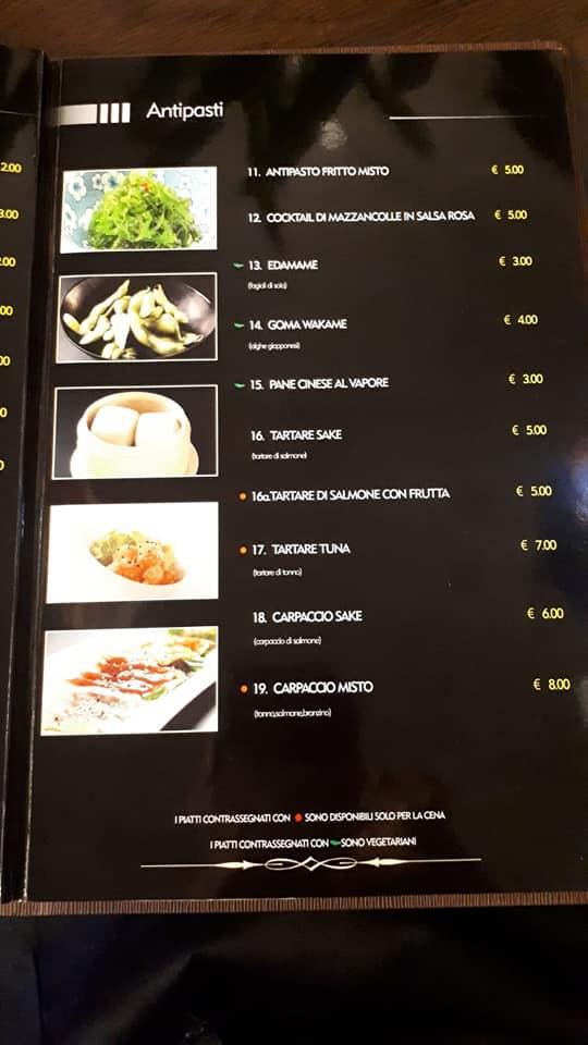 Menu di Sushi Lin 3 