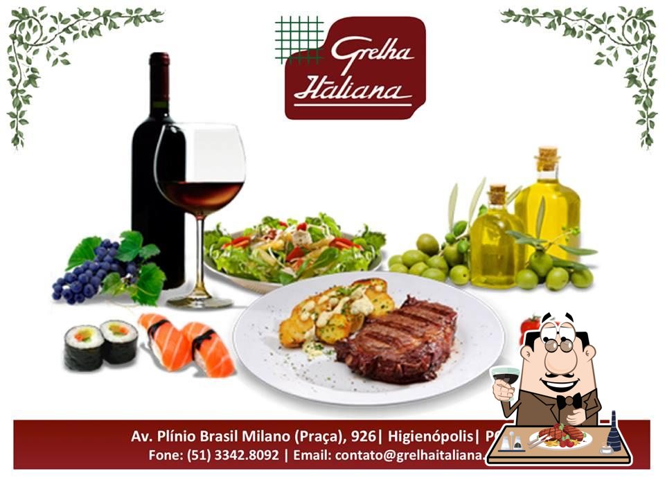 Grelha Italiana restaurant, Porto Alegre, Av. Plínio Brasil Milano Restaurant menu and reviews