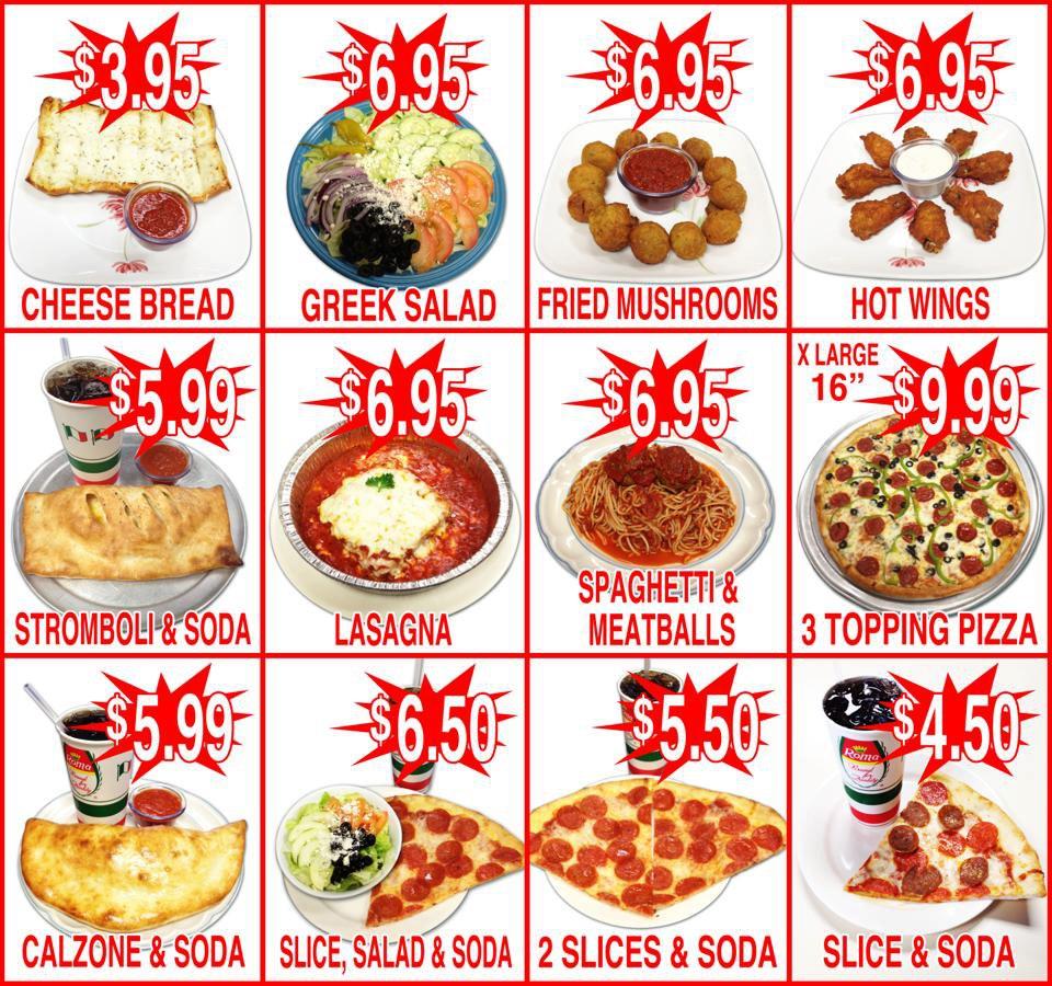 Menu at Niki's Pizza pizzeria, Round Rock