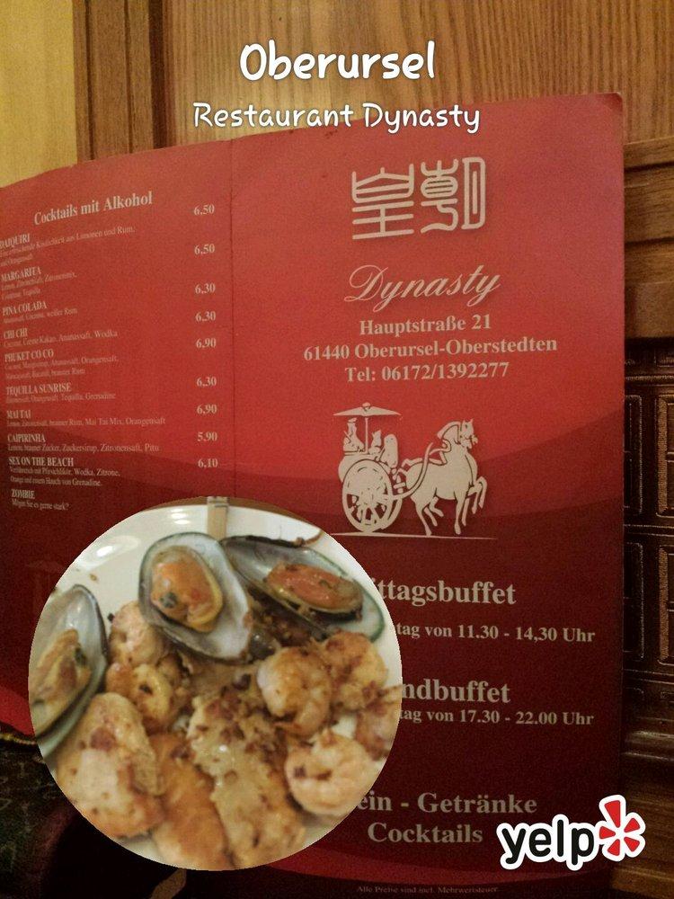 Speisekarte von Dynasty Oberursel - Mongolisches Restaurant, Oberursel ...