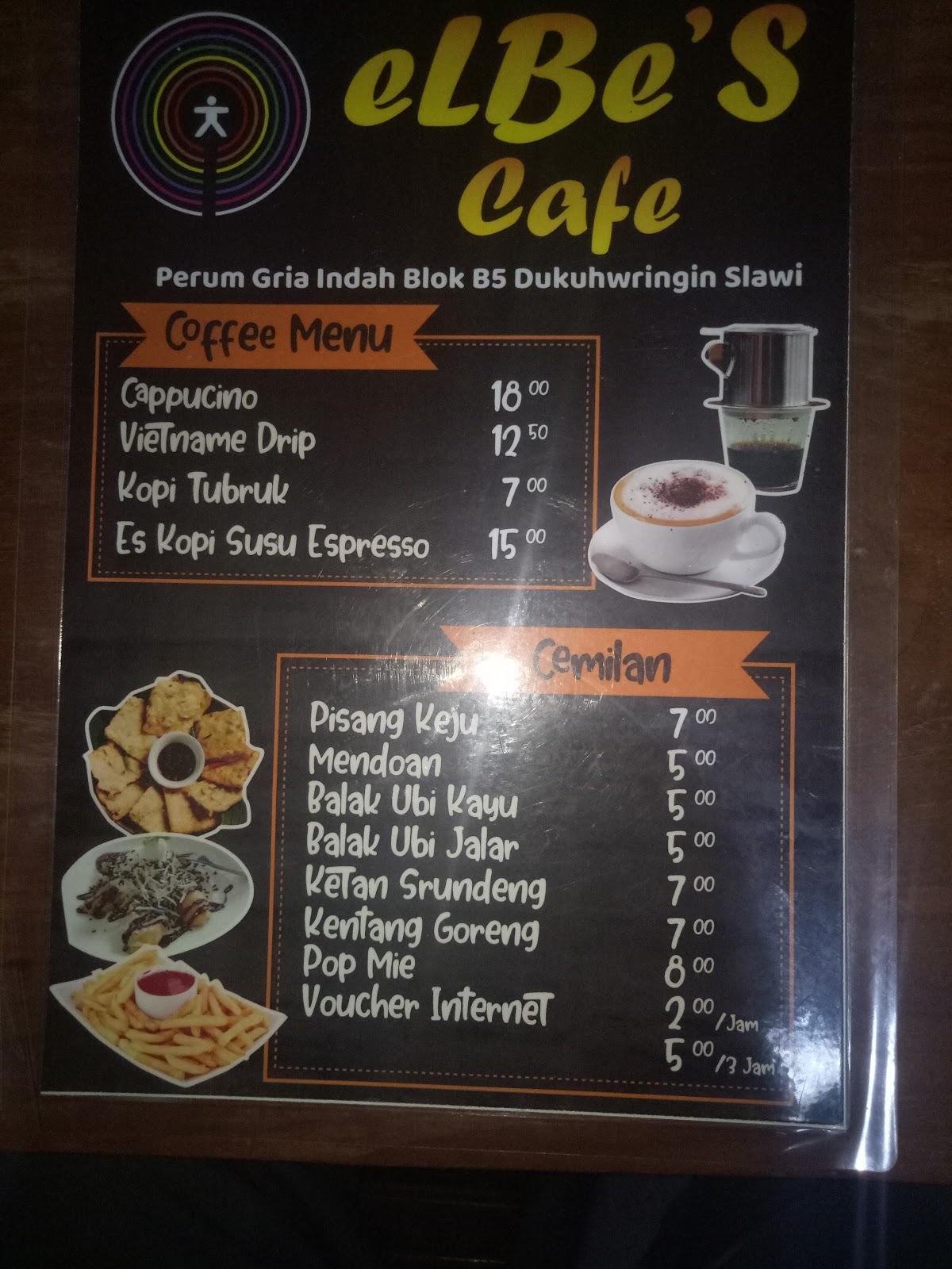 Menu at eLBe'S Kebab & Frozen Food, Indonesia