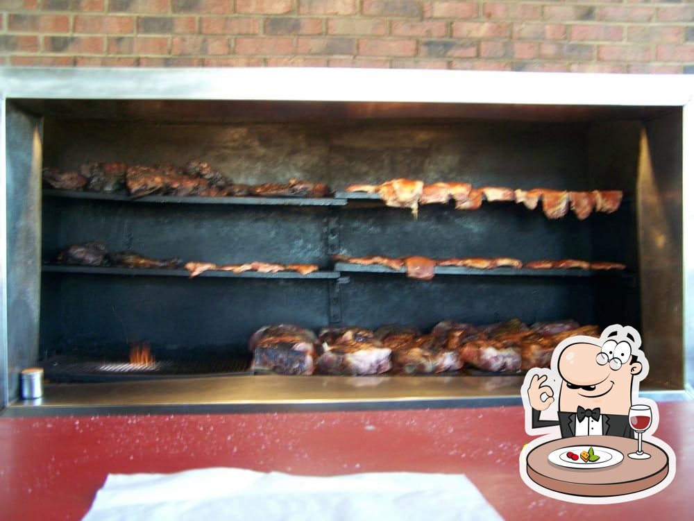 BBQ oven at work - Picture of Hillbilly's Barbeque & Steaks, Lowell -  Tripadvisor