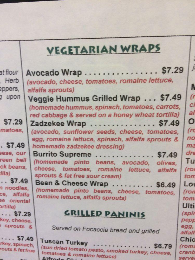 Menu at Big Al's Healthy Foods pub &amp; bar, Tulsa
