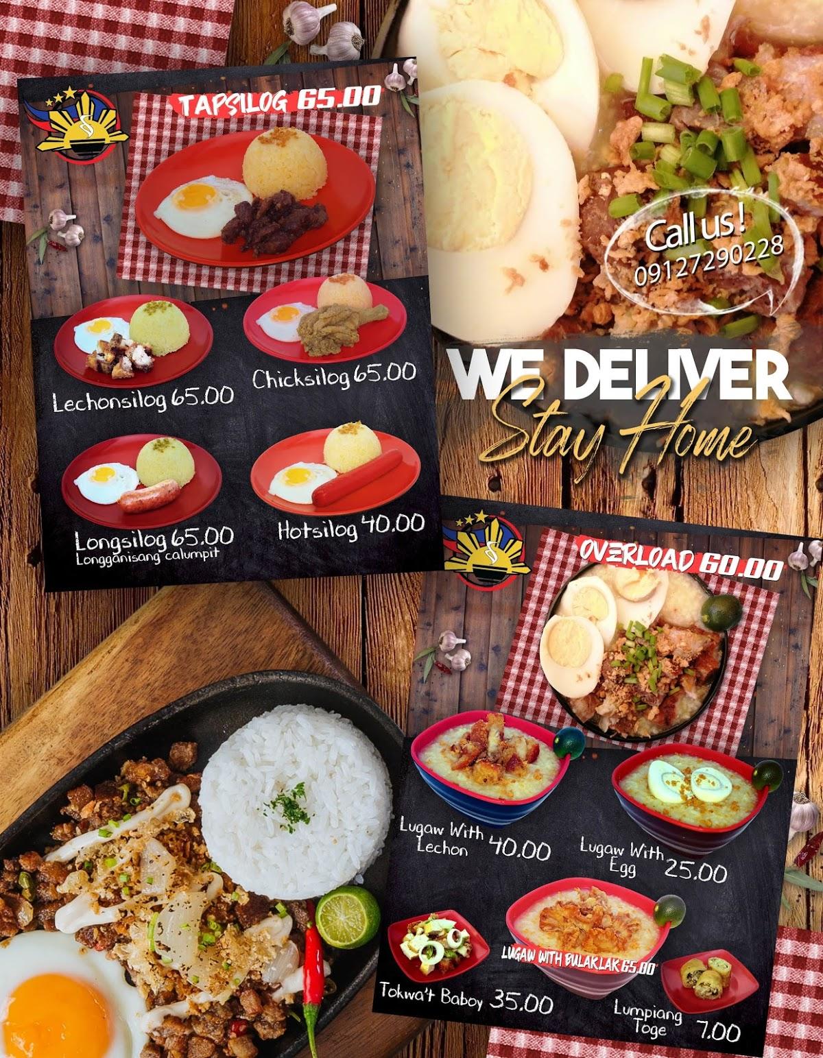 Menu at Lugaw Pilipinas - Deca Homes restaurant, Marilao