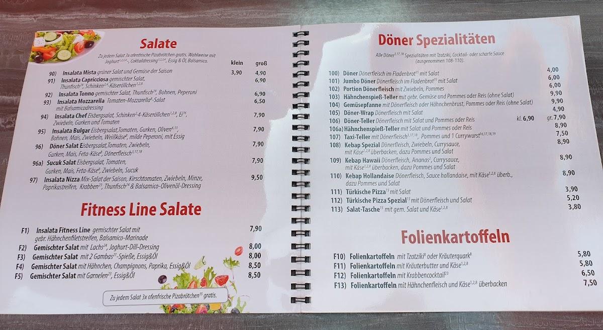 Speisekarte Von La Diva Restaurant Bochum