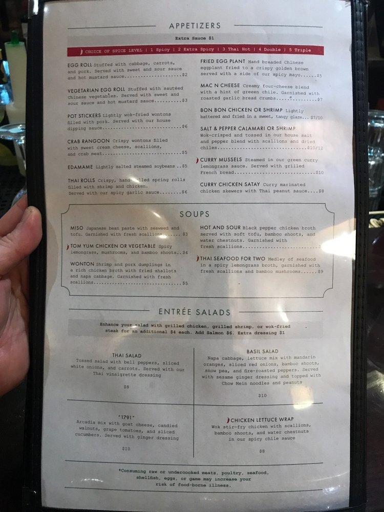 Menu at Basil 1791 pub & bar, Hamilton