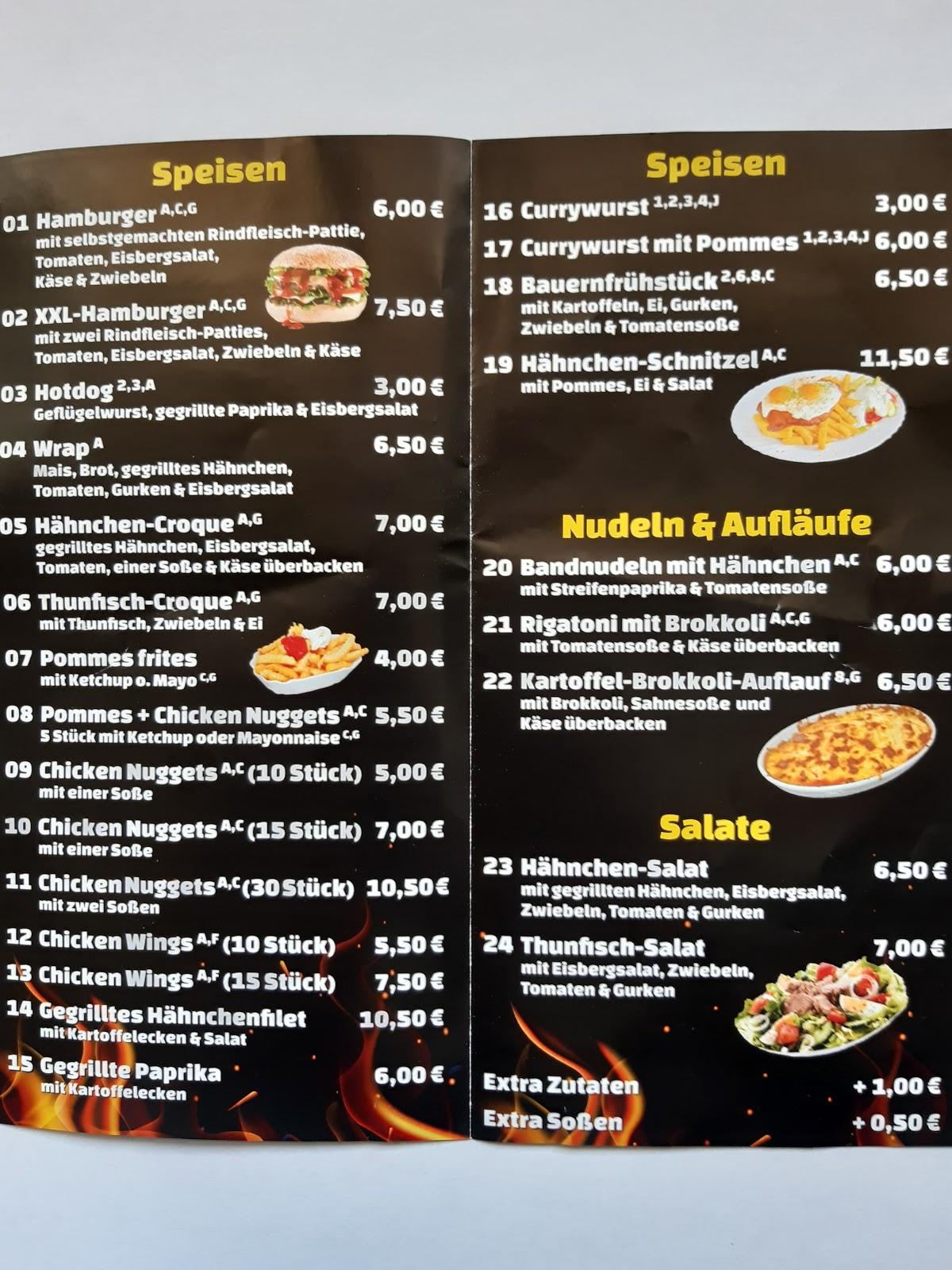 Speisekarte von Kechi‘s Burger restaurant, Wolmirstedt