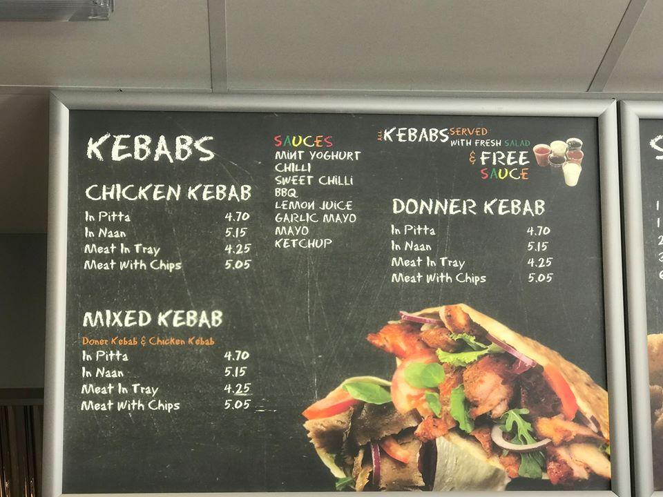 Menu at Queens Fish & Chips fast food, Llanelli