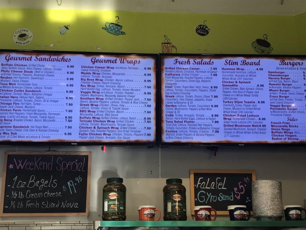 Menu at Bagel Supreme restaurant, Paramus