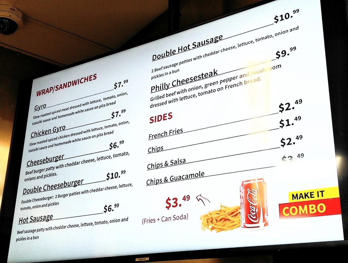 Menu at Chilaca Mexican Grill & Daiquiris restaurant, New Orleans