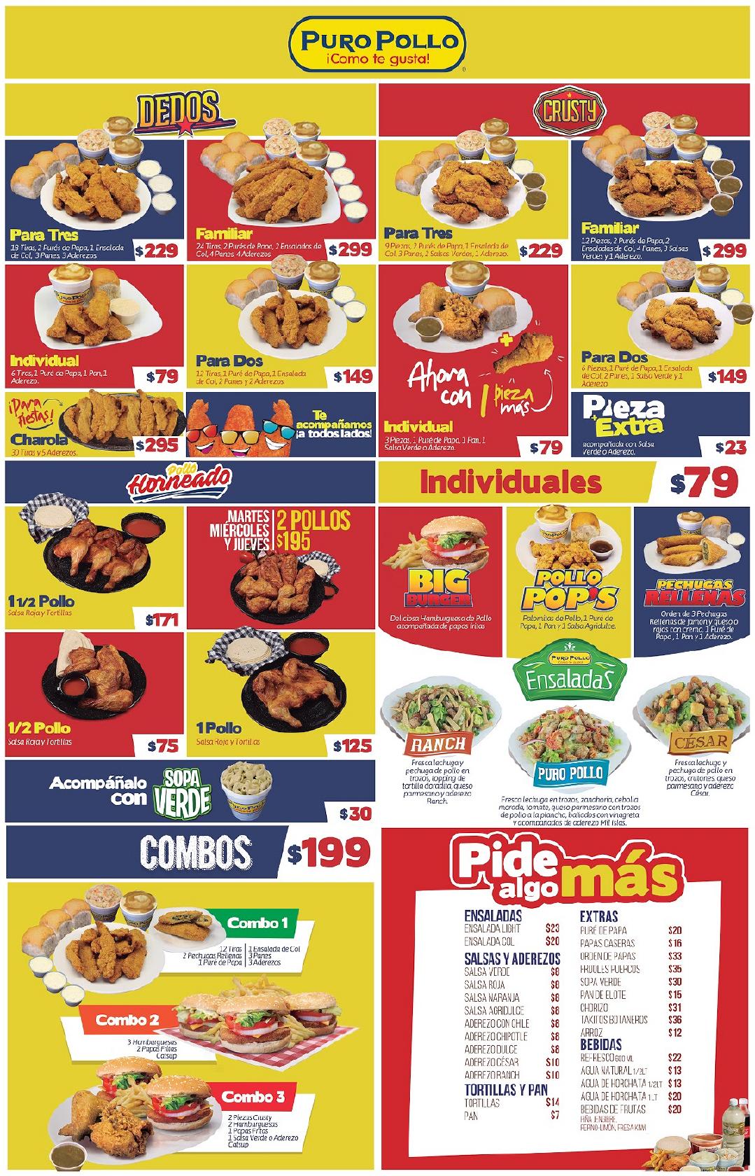 Restaurante Puro Pollo Centro, Mazatlán, Calle Teniente Azueta s/n -  Restaurant menu and reviews