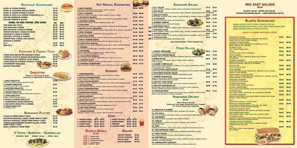 Menu at Tasty Picks INC. pub & bar, Mount Vernon, 89 E Gun Hill Rd