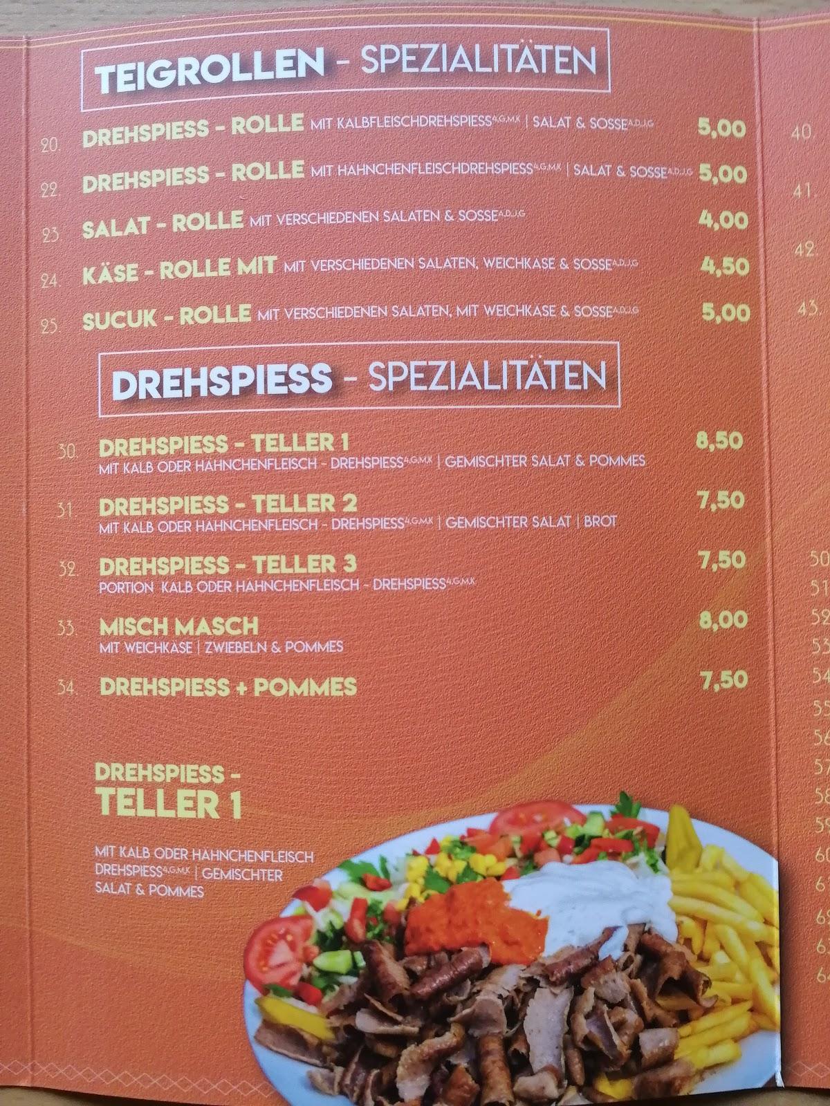 Speisekarte Von City Kebab Haus Restaurant, Ransbach-Baumbach