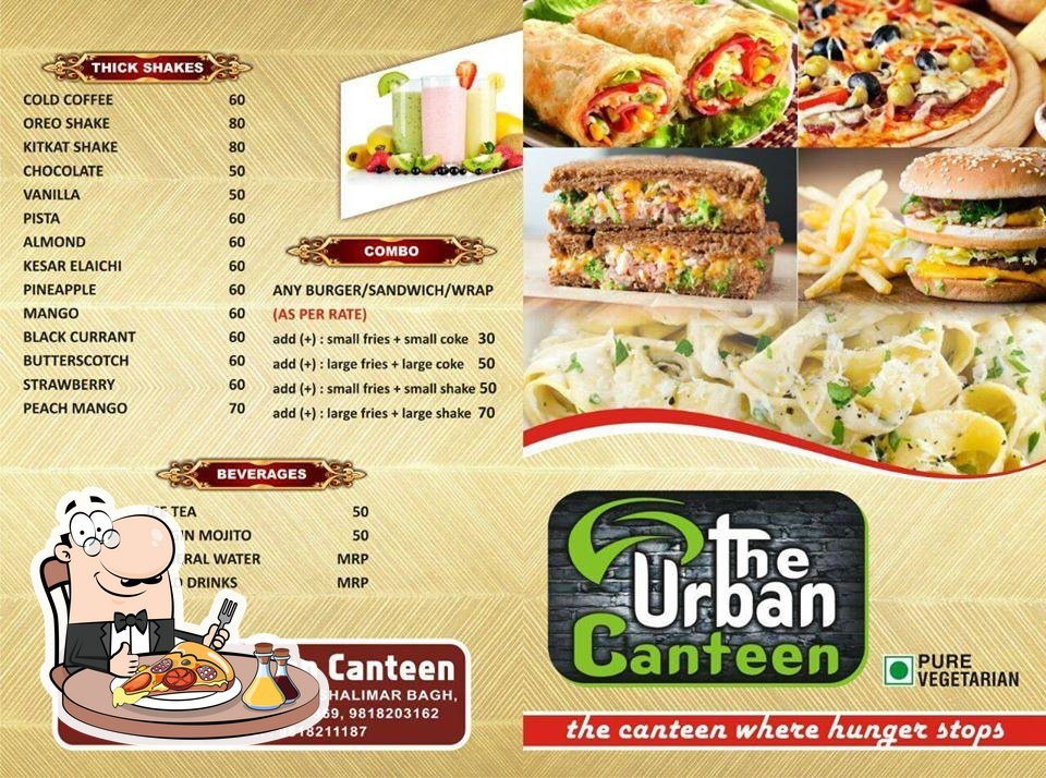 The Urban Canteen, Delhi, Shop24,25 BP market Restaurant menu and