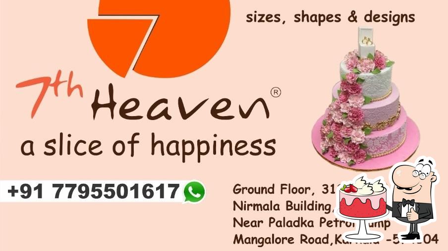 Menu of 7th Heaven Cake Shop, Sector 4, Sanpada, Navi Mumbai | September  2023