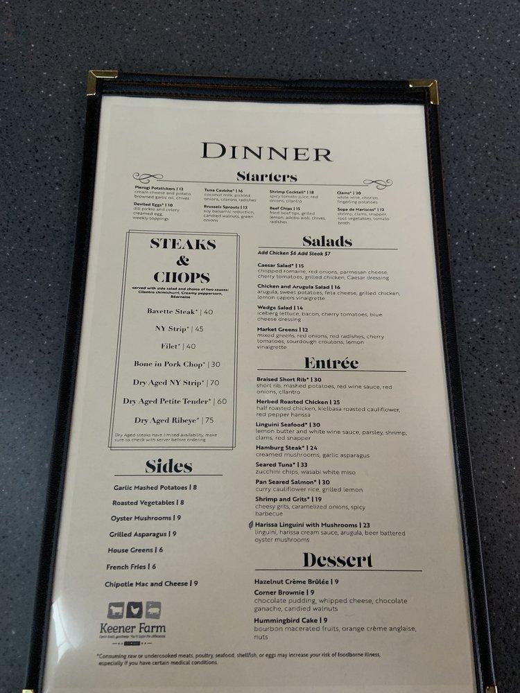 Menu at Corner Kitchen pub & bar, Dayton, 613 E 5th St