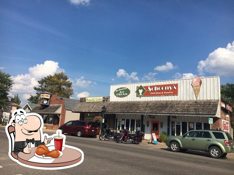Schoony S Malt Shop And Pizzeria In Taylors Falls Restaurant Menu And Reviews
