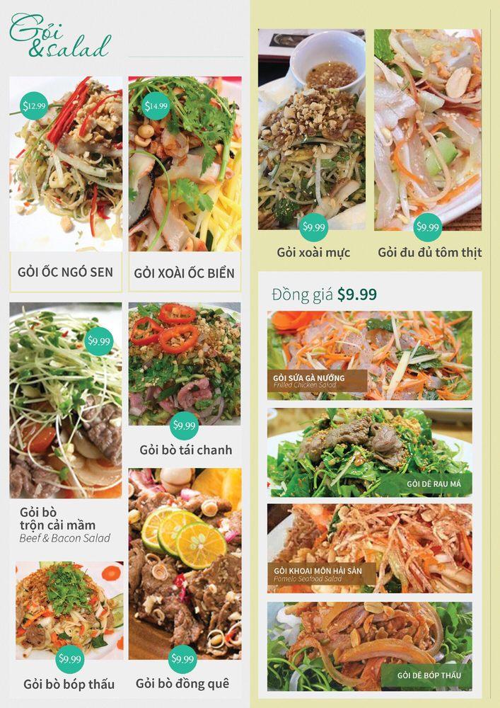 Menu at Tràm Chim Live King Crab restaurant, Westminster, Beach Blvd A