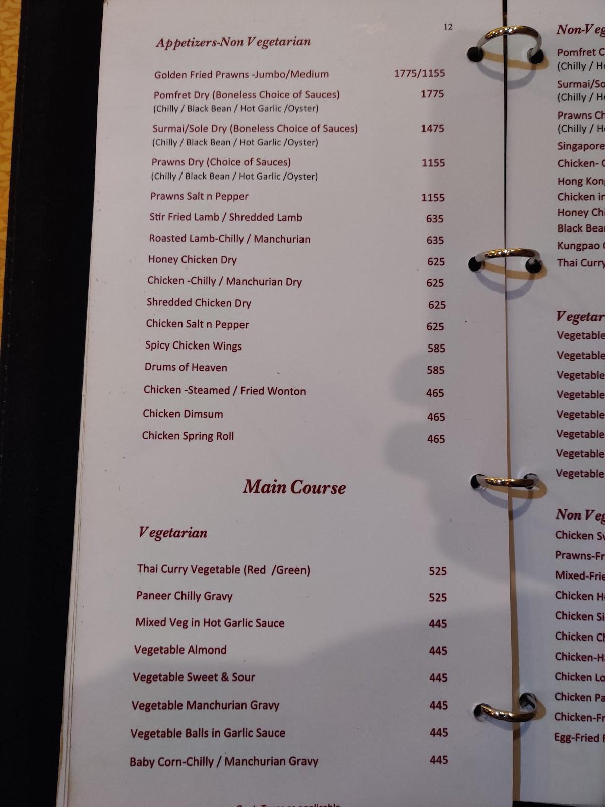 Menu at Swagath Restaurant DLF MALL OF INDIA, Noida, DLF MALL OF