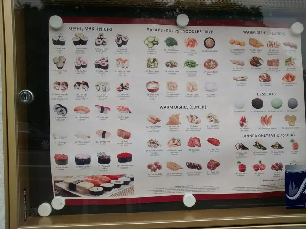 Menu au Japan House Restaurant, Leverkusen