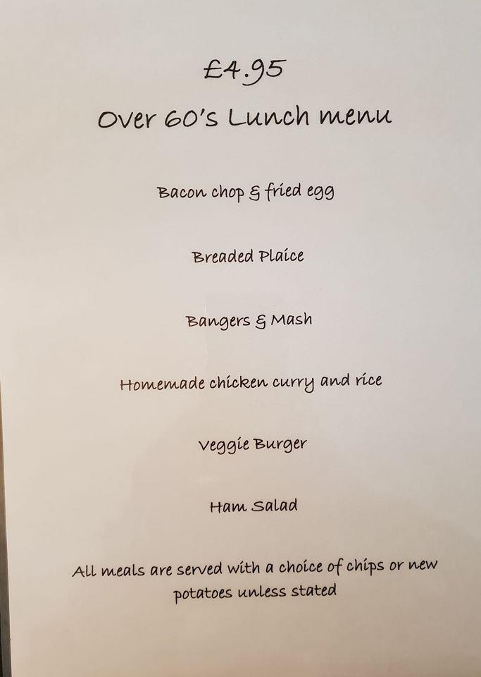 Menu at Ship Inn pub & bar, Pontypridd