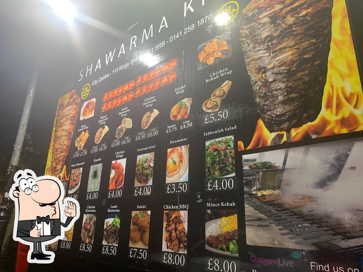Shawarma King, 113 King St in Glasgow Restaurant reviews