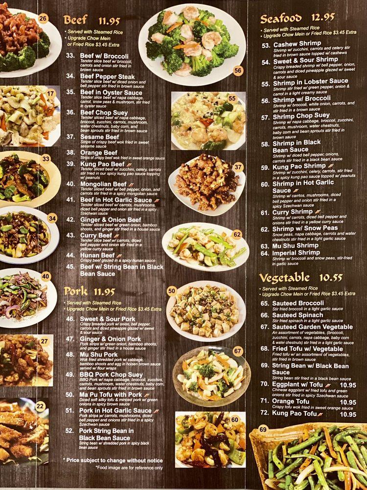 Menu at CHINA BROS restaurant, Menifee