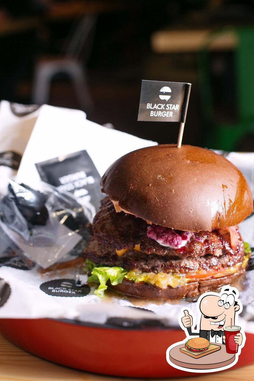 Ресторан Black Star Burger, Иркутск, улица Сергеева - Меню и отзывы о  ресторане