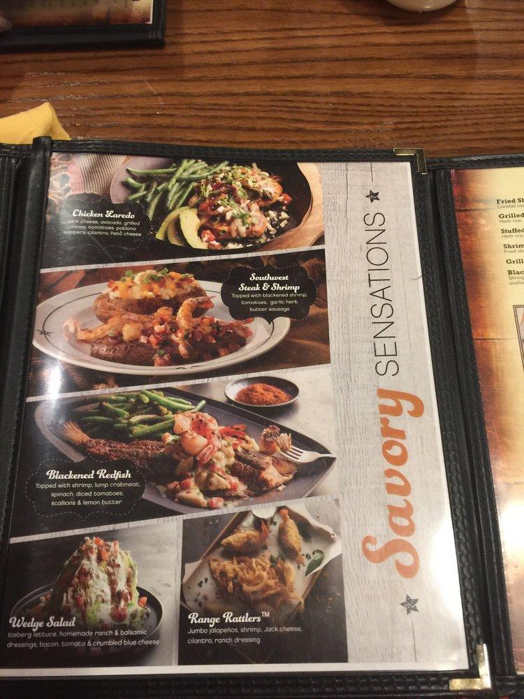Menu at Saltgrass Steak House steakhouse, El Paso
