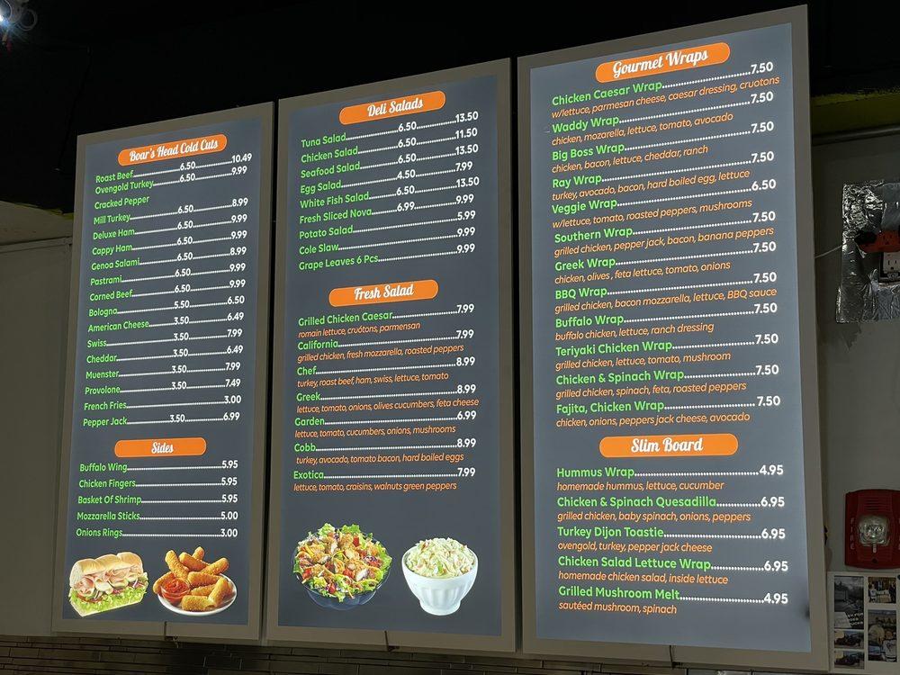 Menu at Bagel Supreme restaurant, Paramus