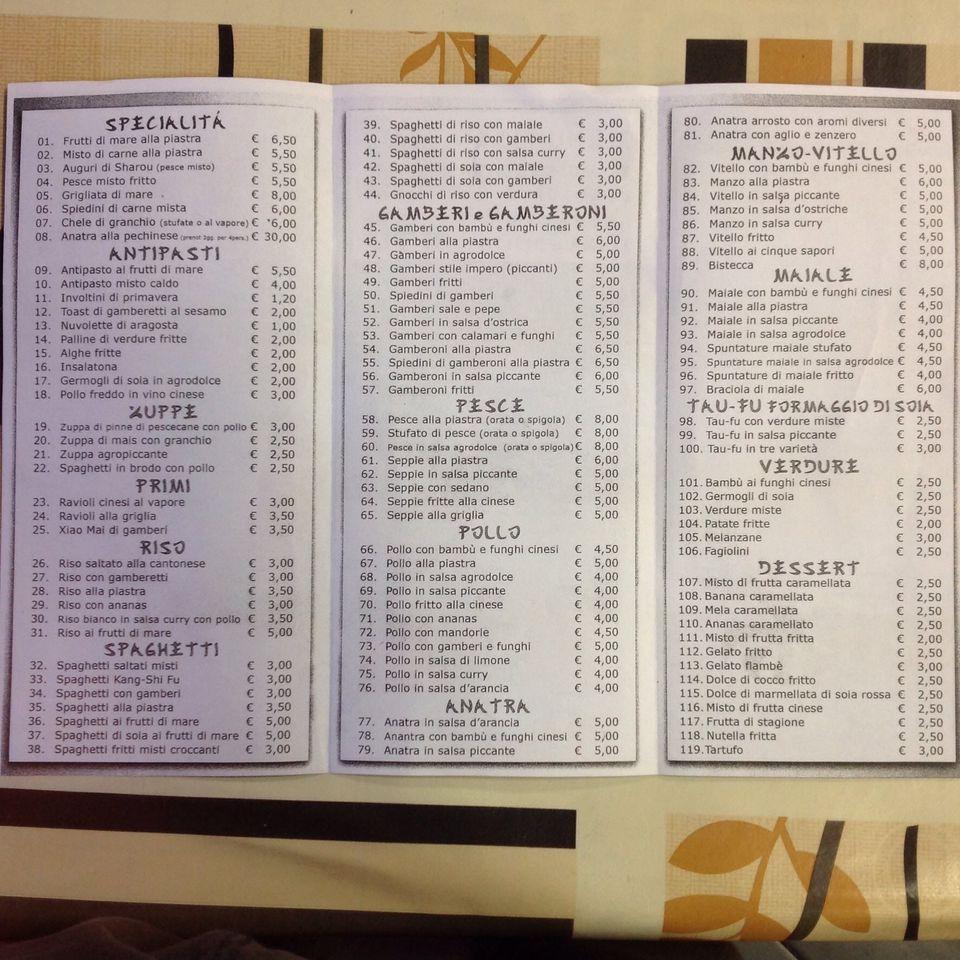 Menu di Neapolis 