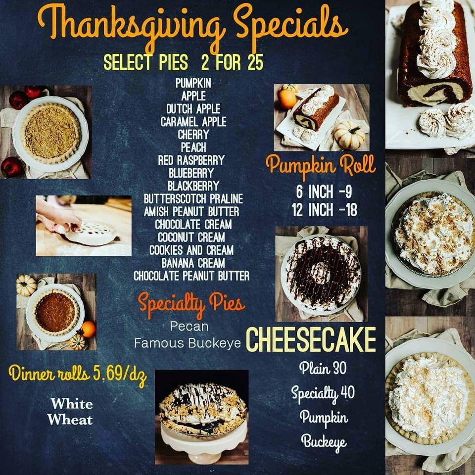 Menu at 8 Sisters Bakery & Cafe, USA